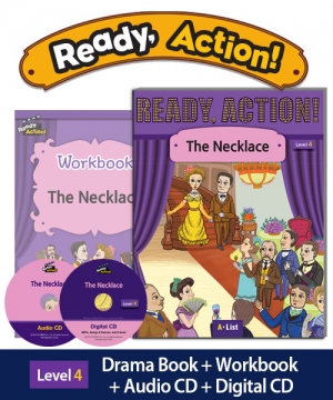 Ready Action 4 The Necklace (SB+WB+Audio/Digital CD pack) isbn 9791160571394