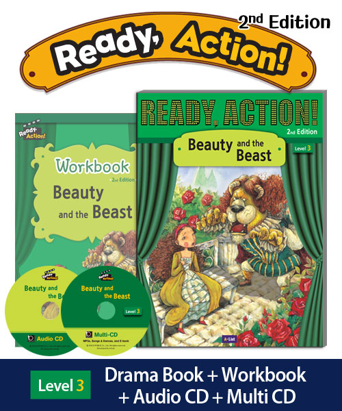 Ready Action 3 Beauty and the Beast Pack isbn 9791155096901