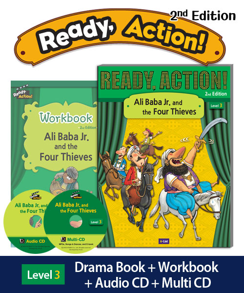 Ready Action 3 Ali Baba Jr. and the Four Thieves Pack isbn 9791160579543