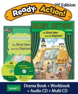 Ready Action 3 The Blind Men and the Elephant Pack isbn 9791155096826