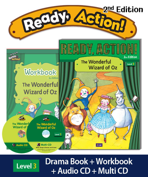 Ready Action 3 The Wonderful Wizard of Oz Pack isbn 9791160579574