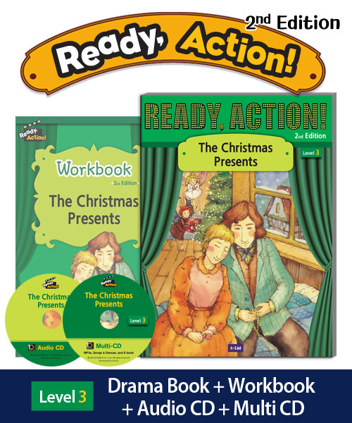 Ready Action 3 The Christmas Presents Pack isbn 9791155096888