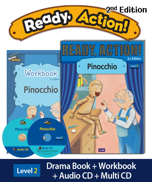 Ready Action 2 Pinocchio Pack isbn 9791155096796