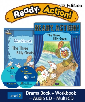 Ready Action 2 The Three Billy Goats Pack isbn 9791155096703