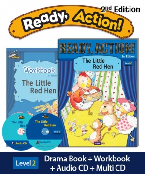 Ready Action 2 The Little Red Hen Pack isbn 9791155096727