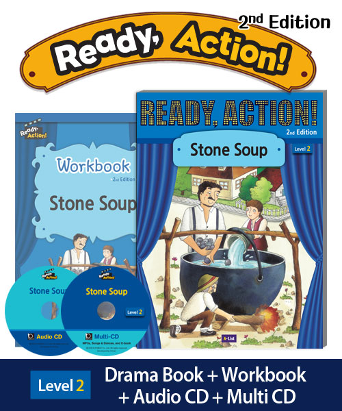 Ready Action 2 Stone Soup Pack isbn 9791155096789