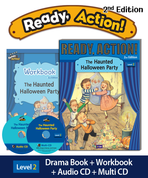 Ready Action 2 The Haunted Halloween Party Pack isbn 9791155096772
