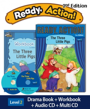 Ready Action 2 The Three Little Pigs Pack isbn 9791155096734