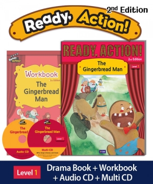 Ready Action 1 The Gingerbread Man Pack isbn 9791160579291