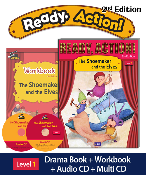 Ready Action 1 The Shoemaker and the Elves Pack isbn 9791155096604