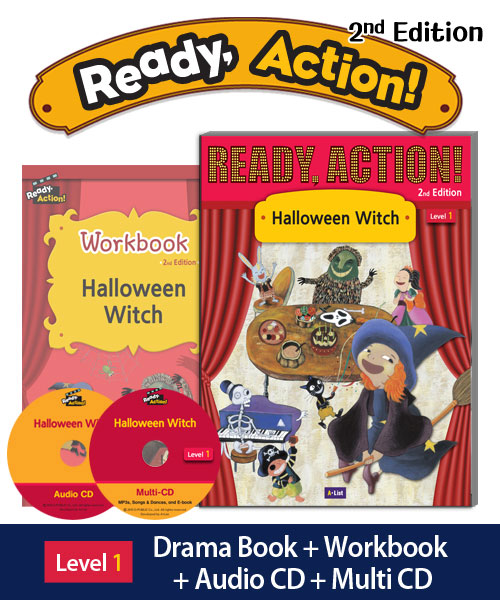 Ready Action 1 Halloween Witch Pack isbn 9791155096659