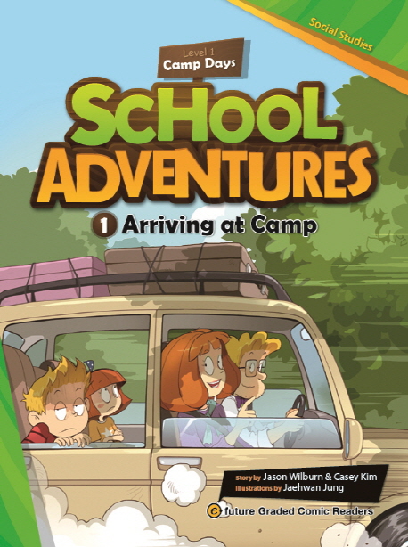 School Adventures Level 1-1. Arriving at Camp isbn 9791156800200