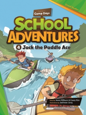School Adventures Level 1-4. Jack the Paddle Ace isbn 9791156800231
