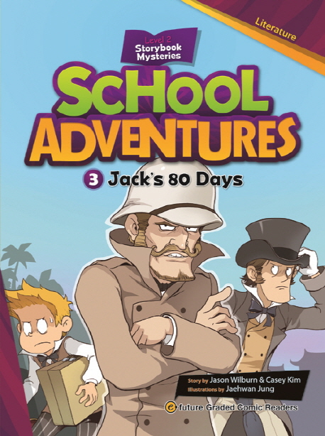 School Adventures Level 2-3. Jack s 80 Days isbn 9791156800286
