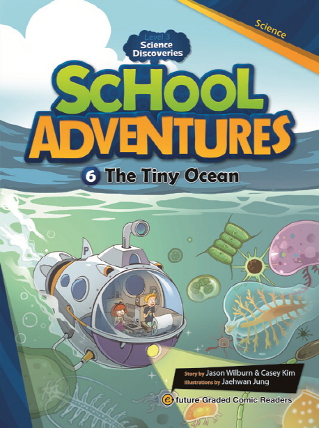 School Adventures Level 3-6. The Tiny Ocean isbn 9791156800606