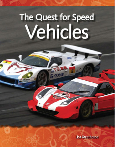 TCM Science Readers /Level 4 #9 Forces and Motion The Quest for Speed Vehicles / isbn 9781433303050