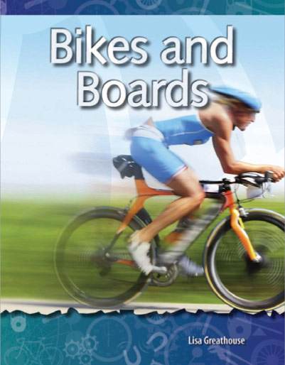 TCM Science Readers / Level 4 #5 Forces and Motion:Bikes and Boards / isbn 9781433303036