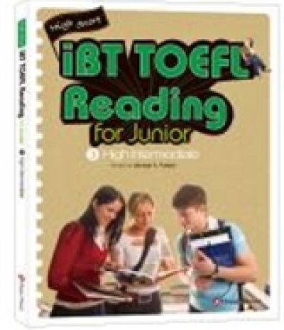 High Score iBT TOEFL Reading for Junior 3 High Intermediate (책+CD2장+부록) / isbn 9788956554464