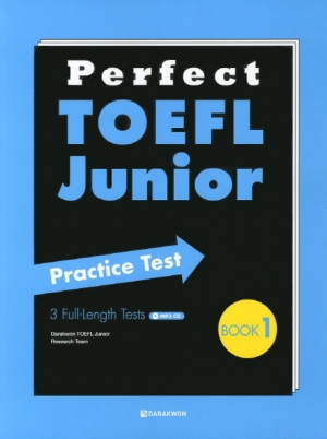 Perfect TOEFL Junior Practice Test Book 1 / 본책 + MP3 CD 1장 / isbn 9788927706601