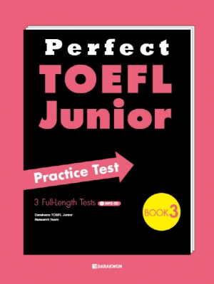 Perfect TOEFL Junior Practice Test Book 3 / 본책 + MP3 CD 1장 / isbn 9788927706724