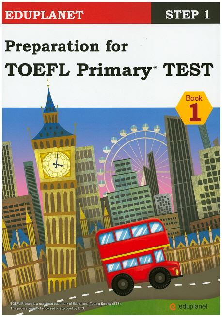 Preparation for TOEFL Primary Test with CD / Step 1 / Book 1 / isbn 9788965502043