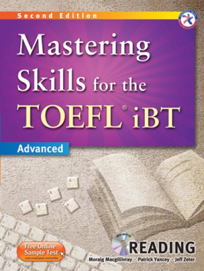 Mastering Skills for the TOEFL iBT 2nd / Reading / Student Book+MP3CD