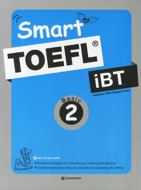 Smart TOEFL iBT Basic Book 1 / 본책 + MP3 CD 1장 + 정답 / isbn 9788927706168