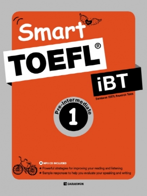 Smart TOEFL iBT Pre-Intermediate Book 1 / 본책 + MP3 CD 1장 + 정답 / isbn 9788927706496