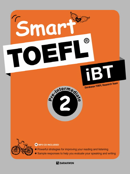 Smart TOEFL iBT Pre-Intermediate Book 2 / 본책 + MP3 CD 1장 + 정답 / isbn 9788927706557