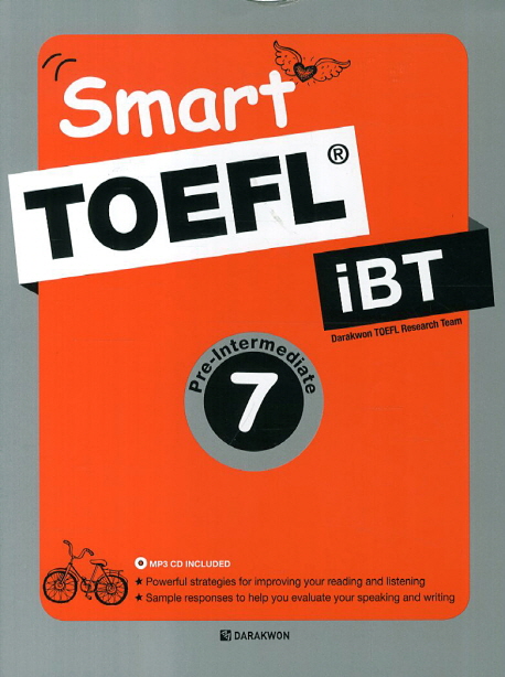 Smart TOEFL iBT Pre-Intermediate Book 7 / 본책 + MP3 CD 1장 / isbn 9788927706908