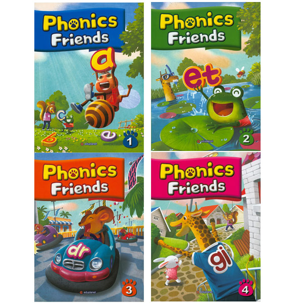 Phonics Friends 1 2 3 4 판매