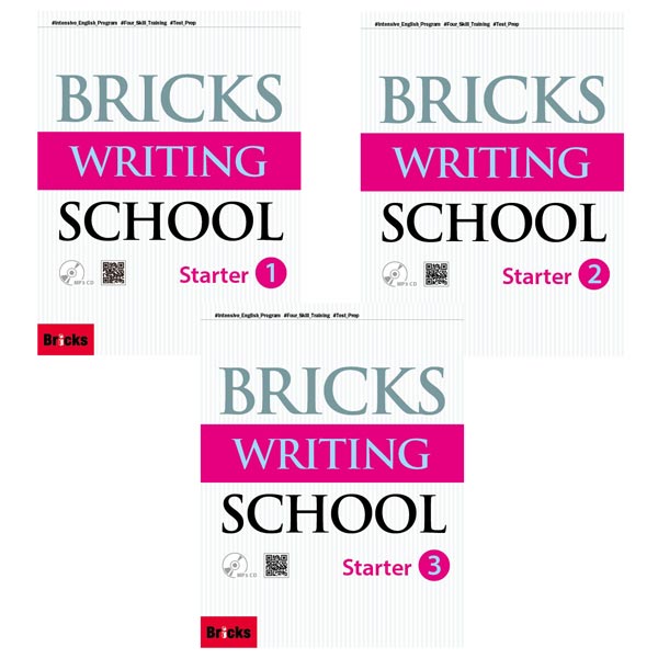 Bricks Writing School Starter 1 2 3 선택