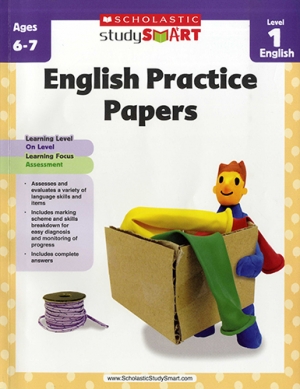 Scholastic study Smart English pratice papers Level 1 isbn 9789810775681