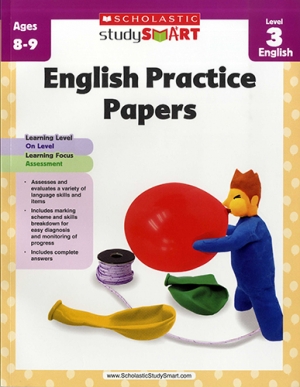 Scholastic study Smart English pratice papers Level 3 isbn 9789810775698