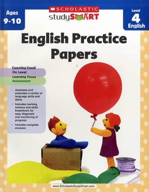 Scholastic study Smart English pratice papers Level 4 isbn 9789810775711