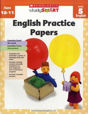 Scholastic study Smart English pratice papers Level 5 isbn 9789810775728