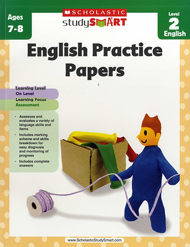 Scholastic study Smart English pratice papers Level 2 isbn 9789810775704