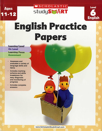 Scholastic study Smart English pratice papers Level 6 isbn 9789810775735