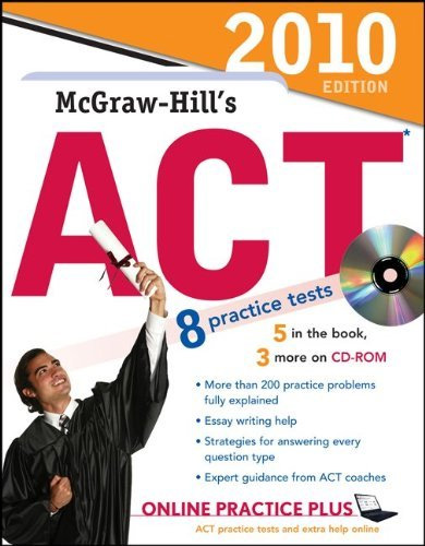 Mcgraw-Hill ACT with CD-ROM (2010 Edition)