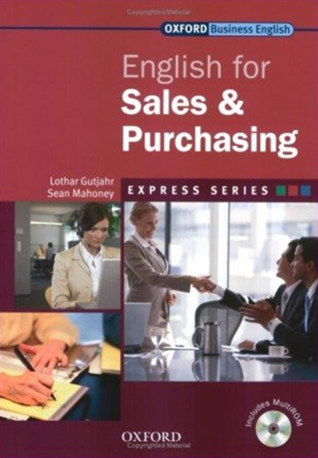 Express Series / English for Sales and Purchasing Student Book With Multi-Rom / isbn 9780194579308