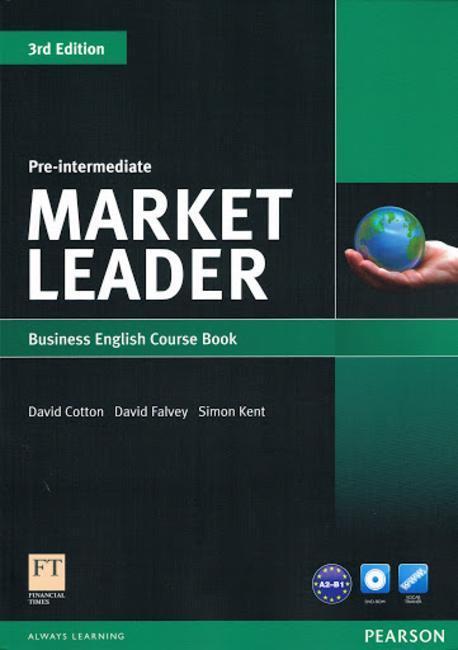 Market Leader Pre-Intermediate Business English CourseBook with DVD-Rom isbn 9781292134789