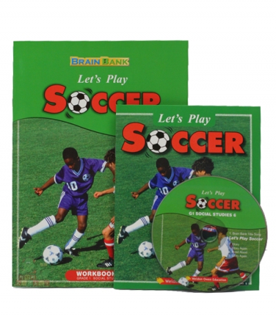 Brain Bank Grade 1 Social Studies Lets Play Soccer 세트