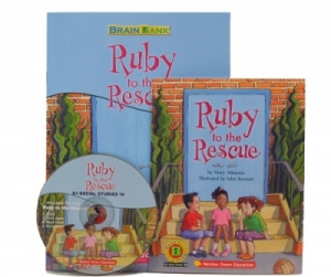Brain Bank Grade 1 Social Studies Ruby to the Rescue 세트