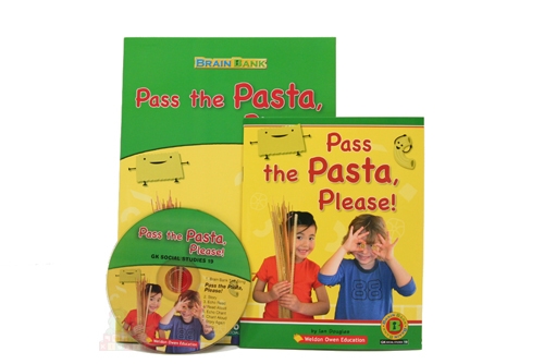 Brain Bank Kindergarten Social Studies Pass the Pasta, Please! 세트