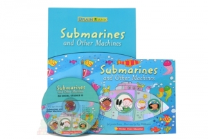 Brain Bank Kindergarten Social Studies Submarines and Other Machines 세트