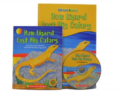 Brain Bank Grade 1 Science How Lizard Lost His Colors 세트
