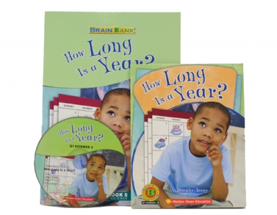 Brain Bank Grade 1 Science How Long Is a Year? 세트