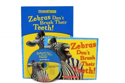 Brain Bank Kindergarten Science Zebras Dont Brush Their Teeth! 세트