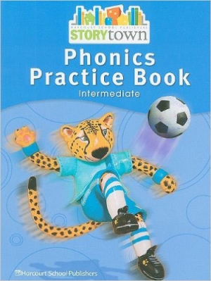 StoryTown Grade 3~6 Intermediate Phonics Practice Book isbn 9780153587405