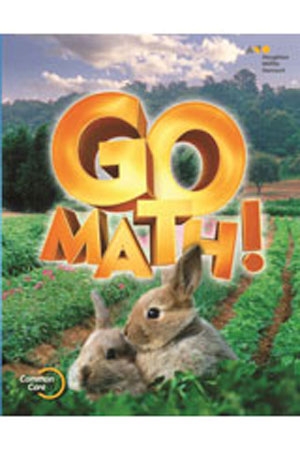 Go Math grade K isbn 9780544433342